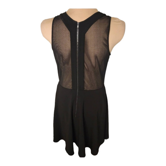 Jay Godfrey Mesh-Accented mini skater dress size 8 - Picture 4 of 9